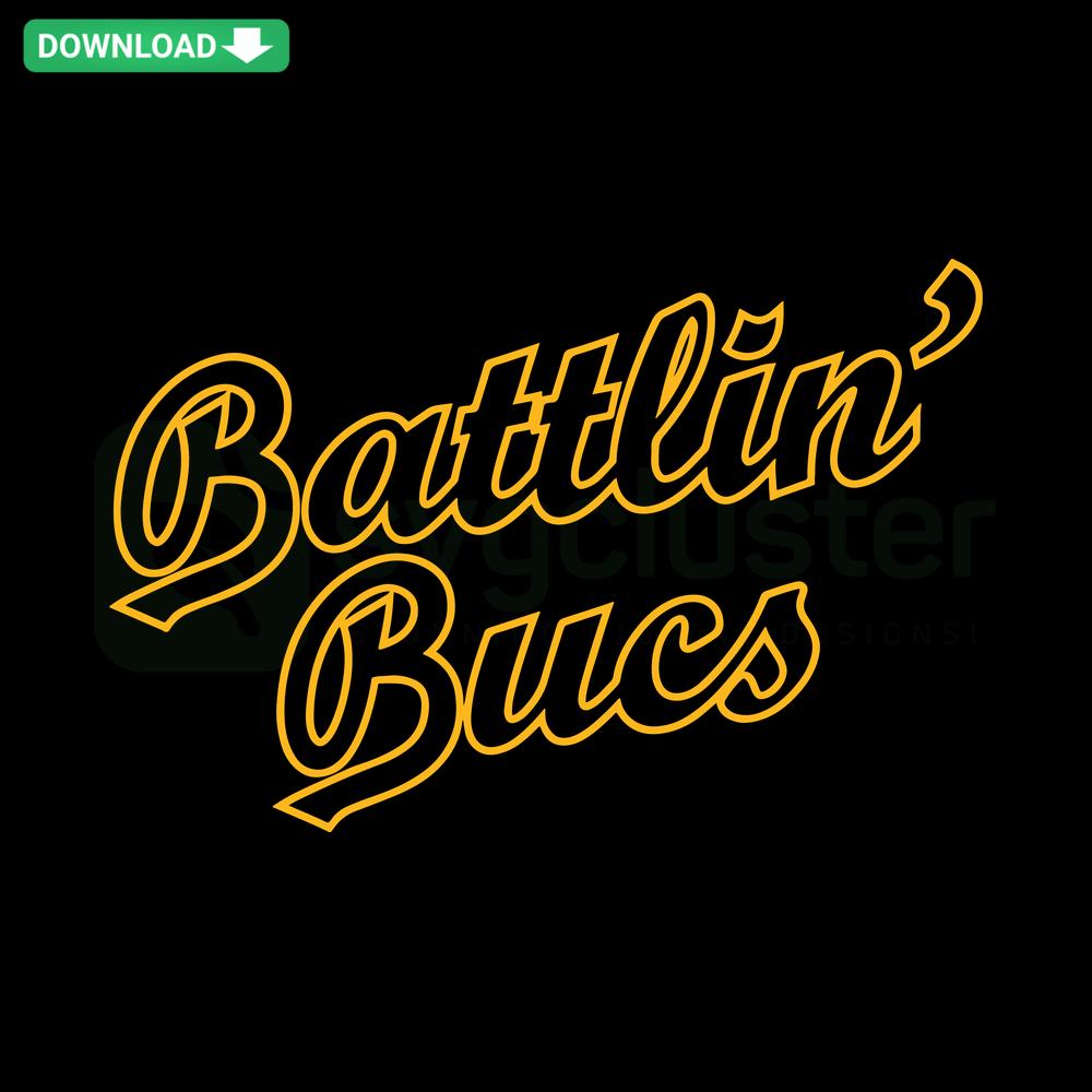 Pittsburgh Battlin Bucs SVG Download: MLB-themed design for home décor, featuring the iconic team logo and colors.