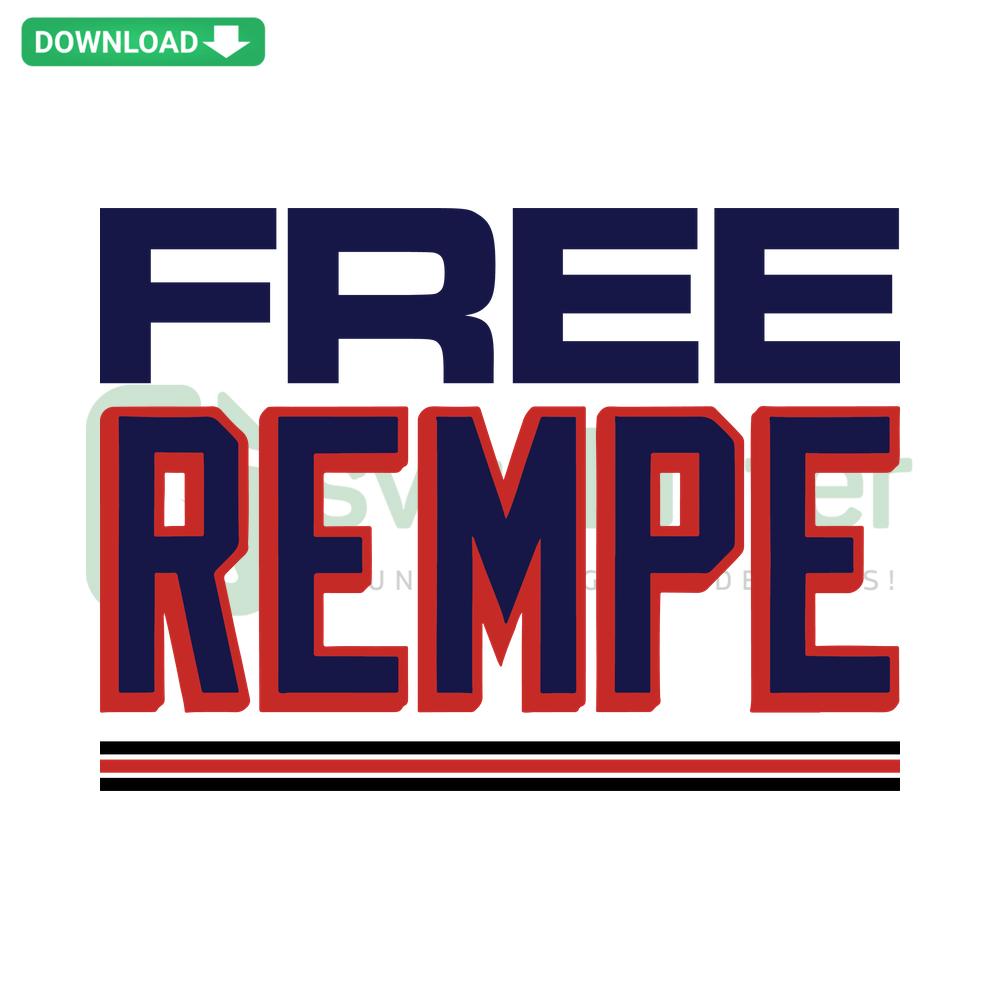 Free Rempe New York Rangers Hockey Player SVG, Printable SVG Files: Dynamic hockey pose with NY Rangers logo, perfect for crafts.