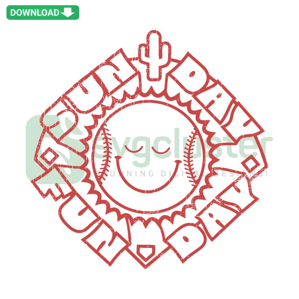 Sun Day Fun Day Arizona Diamondbacks Baseball SVG Collection: vibrant baseball-themed design with team logo and playful summer vibe.