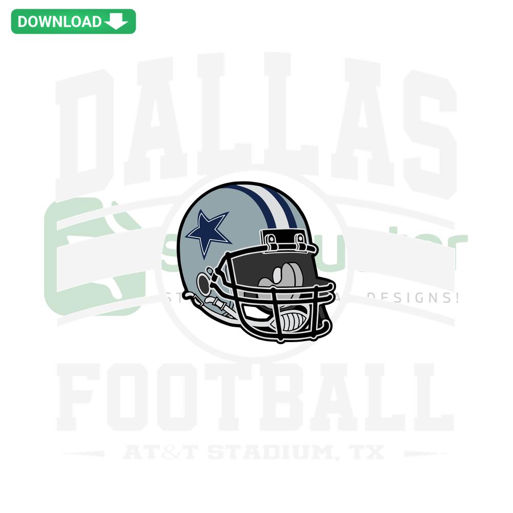 Vintage Dallas Cowboys 1960 Football SVG Design, Scrapbooking Download, Retro Sports Emblem, Digital Art File
