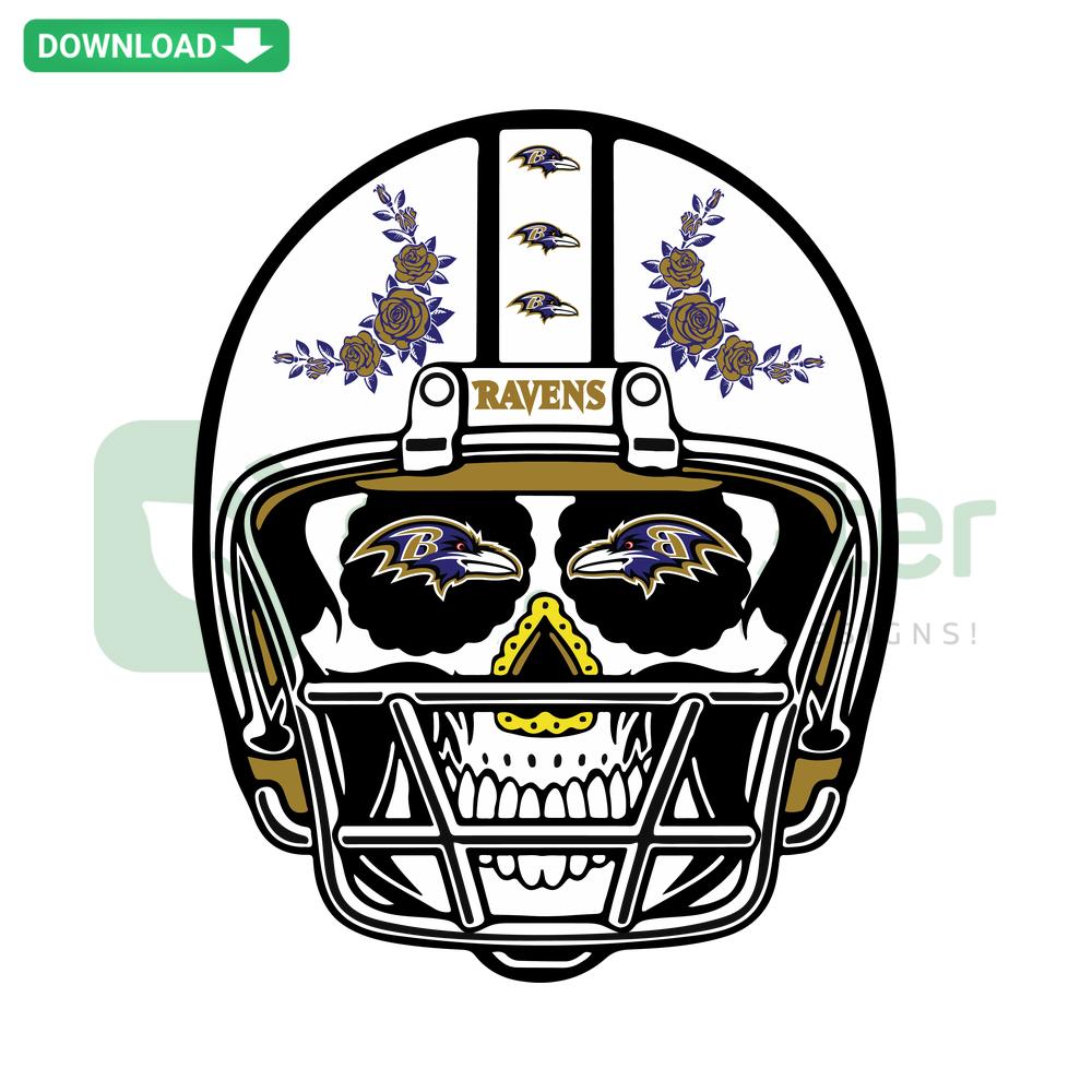 Sugar Skull Ravens SVG with intricate patterns for vibrant wall art; perfect digital download for creative designs.