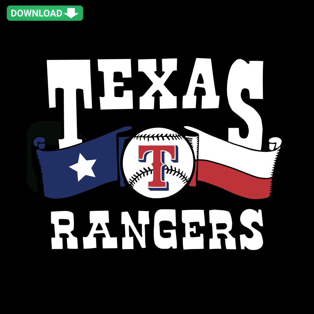 Texas Rangers MLB SVG Design Files: Instant Download, Baseball Player Silhouette, Digital Artwork, PNG Vector Sports Graphic