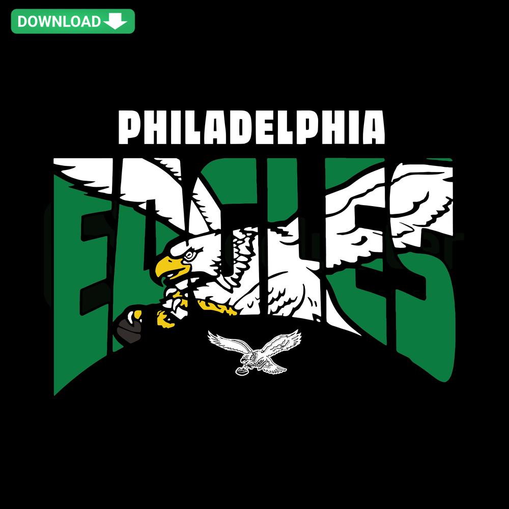 Philadelphia Eagles Soccer Team SVG, NFL Printable Design, football helmet and ball, sports logo, fan decor, instant download