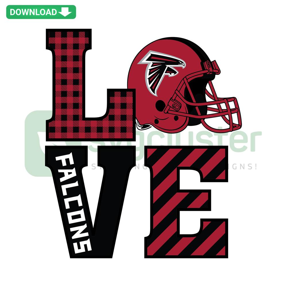 Atlanta Falcons SVG design featuring a stylish helmet graphic, perfect for Cricut projects and Atlanta football fans.