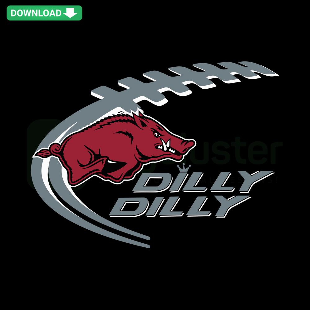 Arkansas Razorbacks SVG Digital Download – Cricut-ready SVG with Razorbacks logo, ideal for printable craft designs.