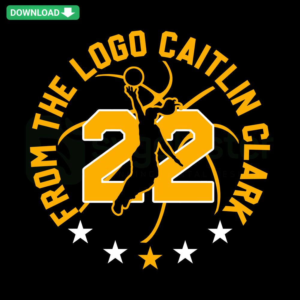Caitlin Clark Basketball SVG Design; NCAA Team SVG; SVG Resources; Designer Asset; Caitlin Clark SVG Template