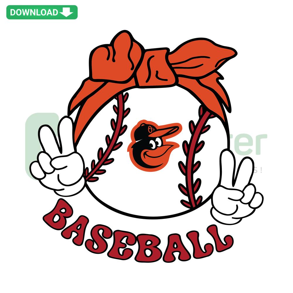 Baltimore Orioles Logo MLB SVG Design for Home Decor, featuring team emblem and colors, ideal for sports enthusiasts and decor.