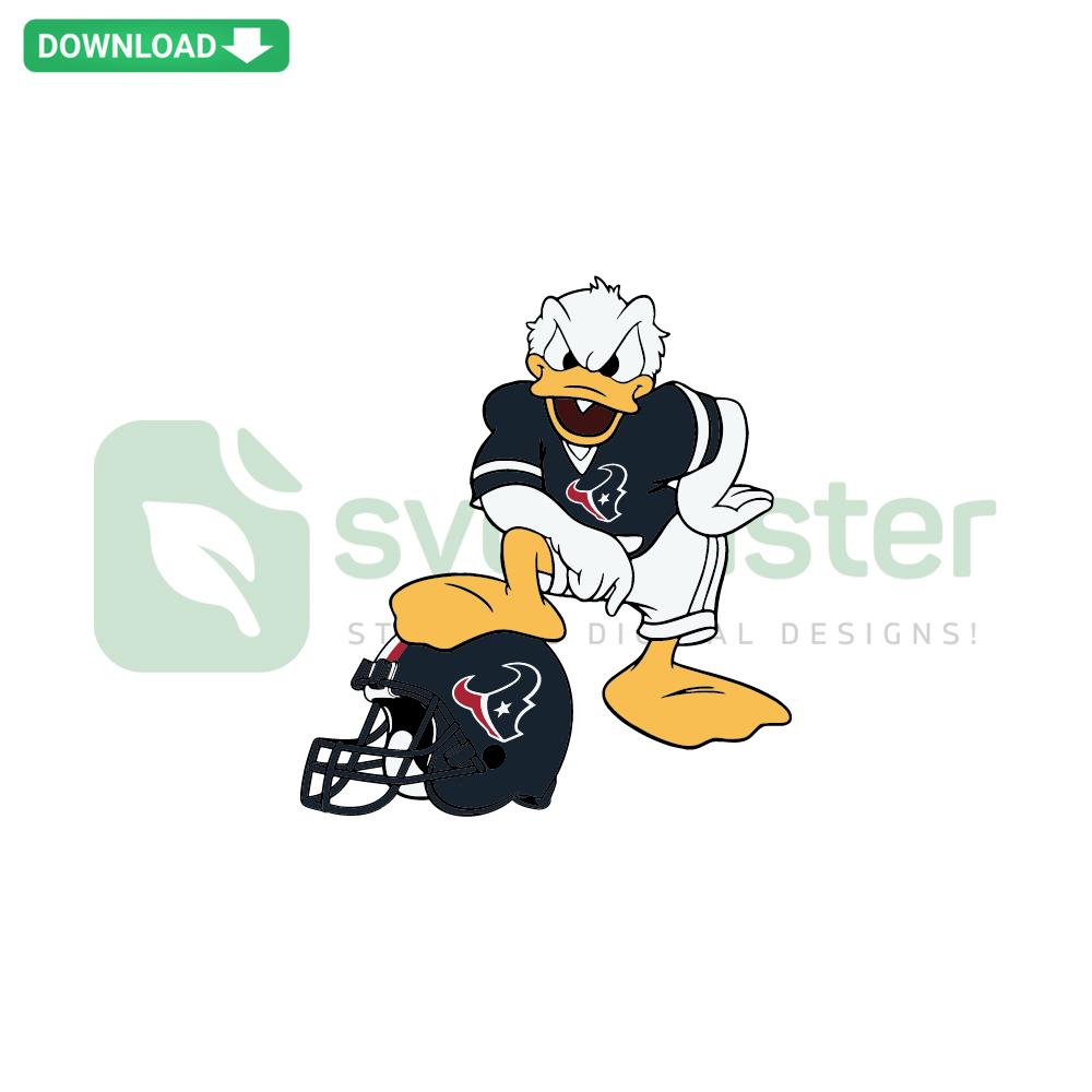 Donald Duck Los Angeles Chargers SVG, featuring iconic Disney character in Chargers colors, perfect for die-hard fans.