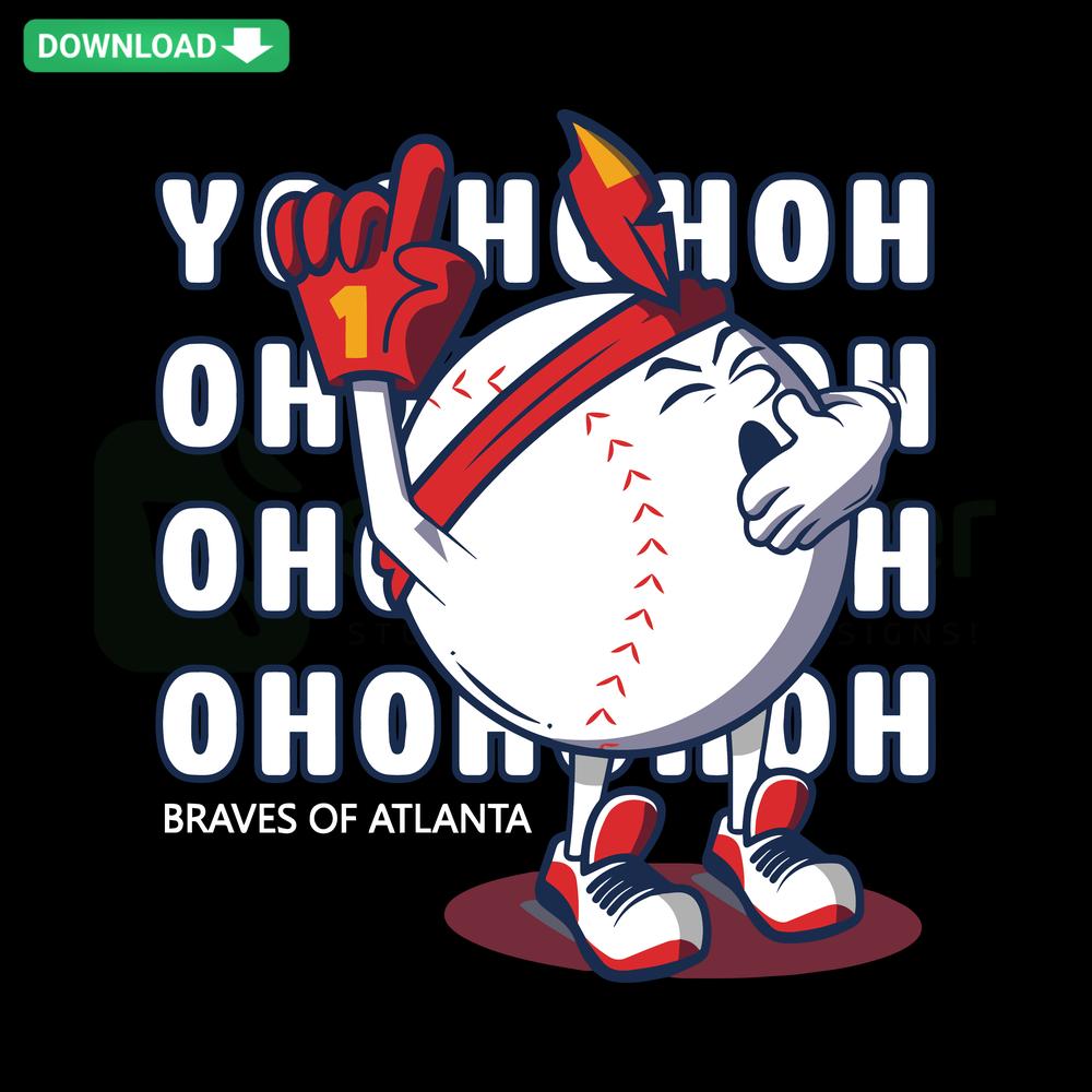 Atlanta Braves Baseball SVG Design, MLB Team Digital Download, SVG Resources, Braves Logo, Sports Graphic File