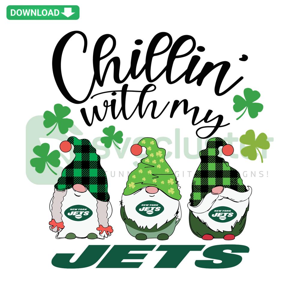 Festive Jets Santa Hat SVG Design, Christmas Chillin With My Jets, Digital Download for Crafts, SVGCluster Assets