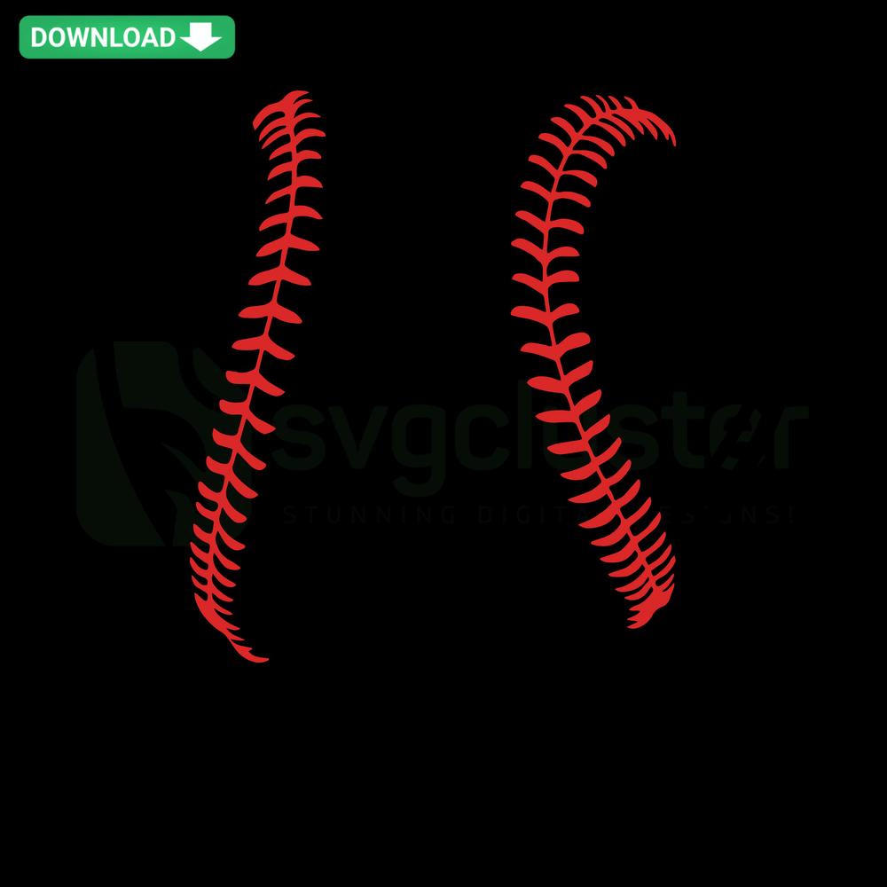 Baseball Heart SVG Design: Creative Digital Download, Sport-Themed Art, Free SVG for DIY Projects, Unlock Creativity with Unique Designs