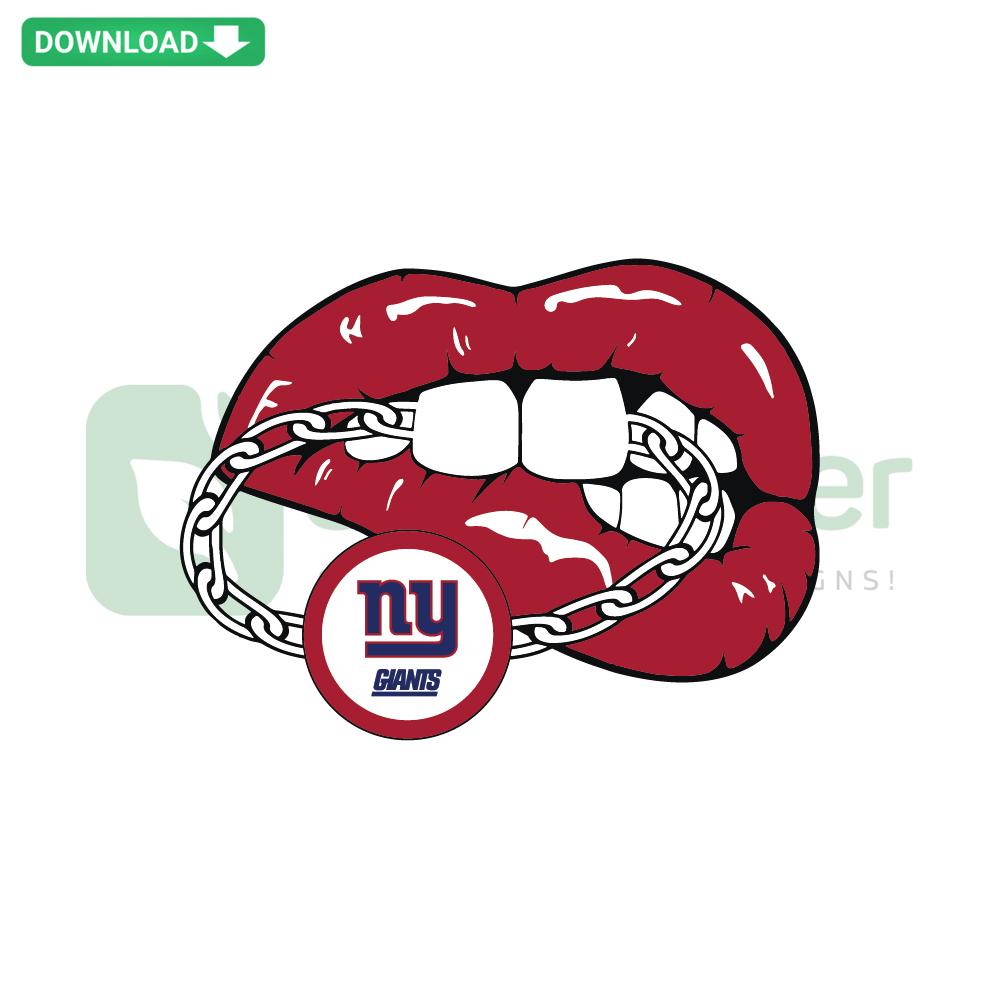 New York Giants SVG Digital File, Team Logo Design, Football Clipart, Vector Art, Instant Download, DIY Craft Project