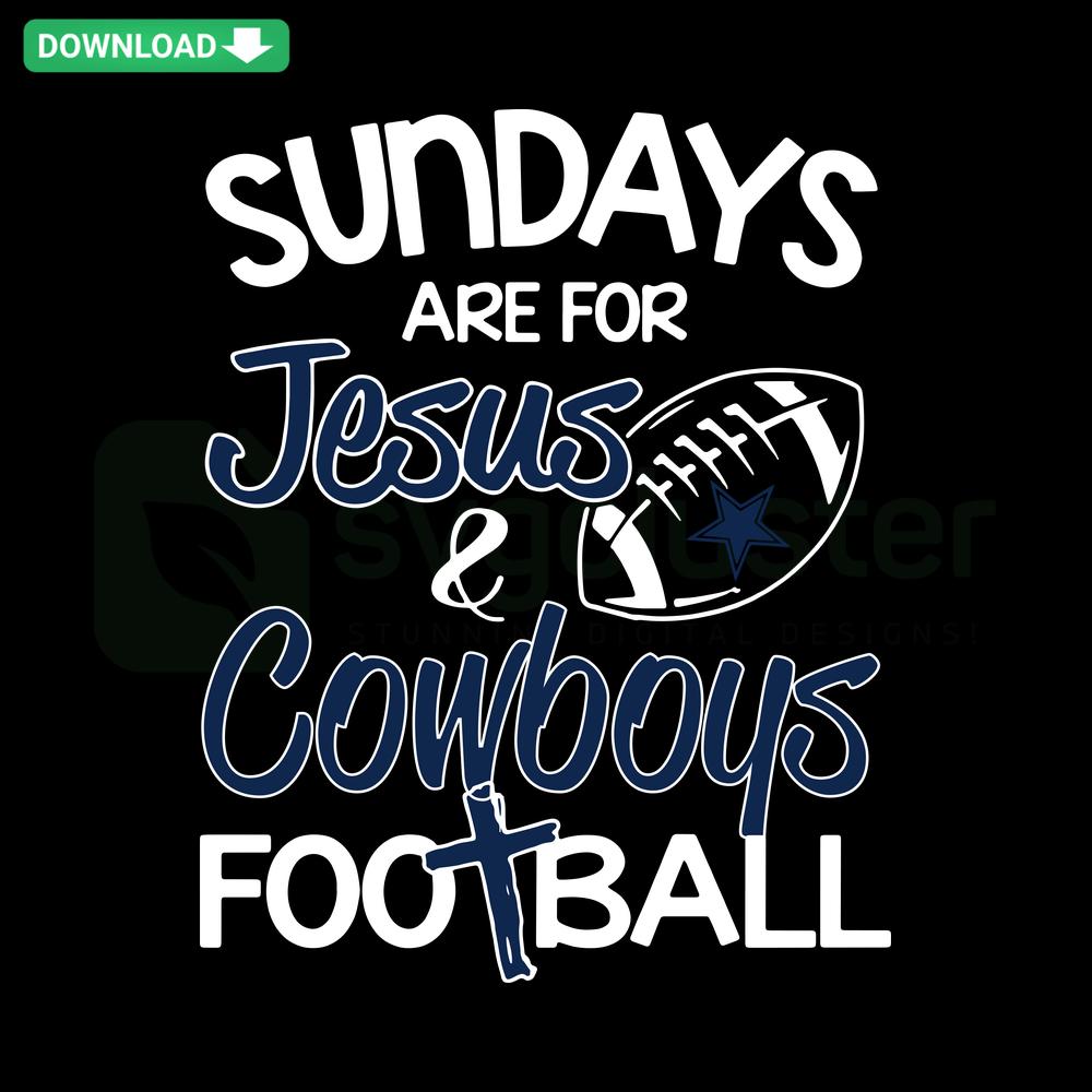 Sundays Are For Jesus Browns Football SVG, Instant Cricut Download: Text design with football silhouette, perfect for sports fans
