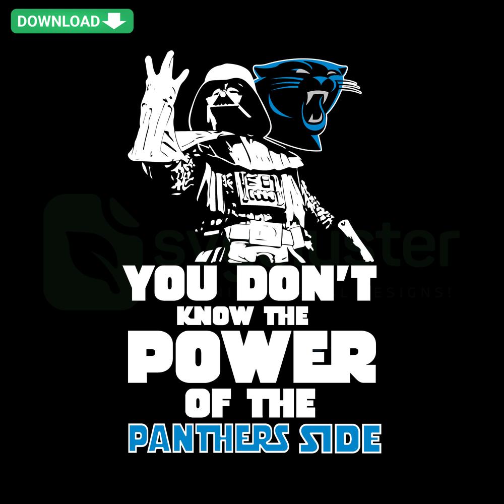 Carolina Panthers NFL Ball SVG, Digital & Printable Design, Team Logo, Football Graphic Files for Crafting & DIY Projects.
