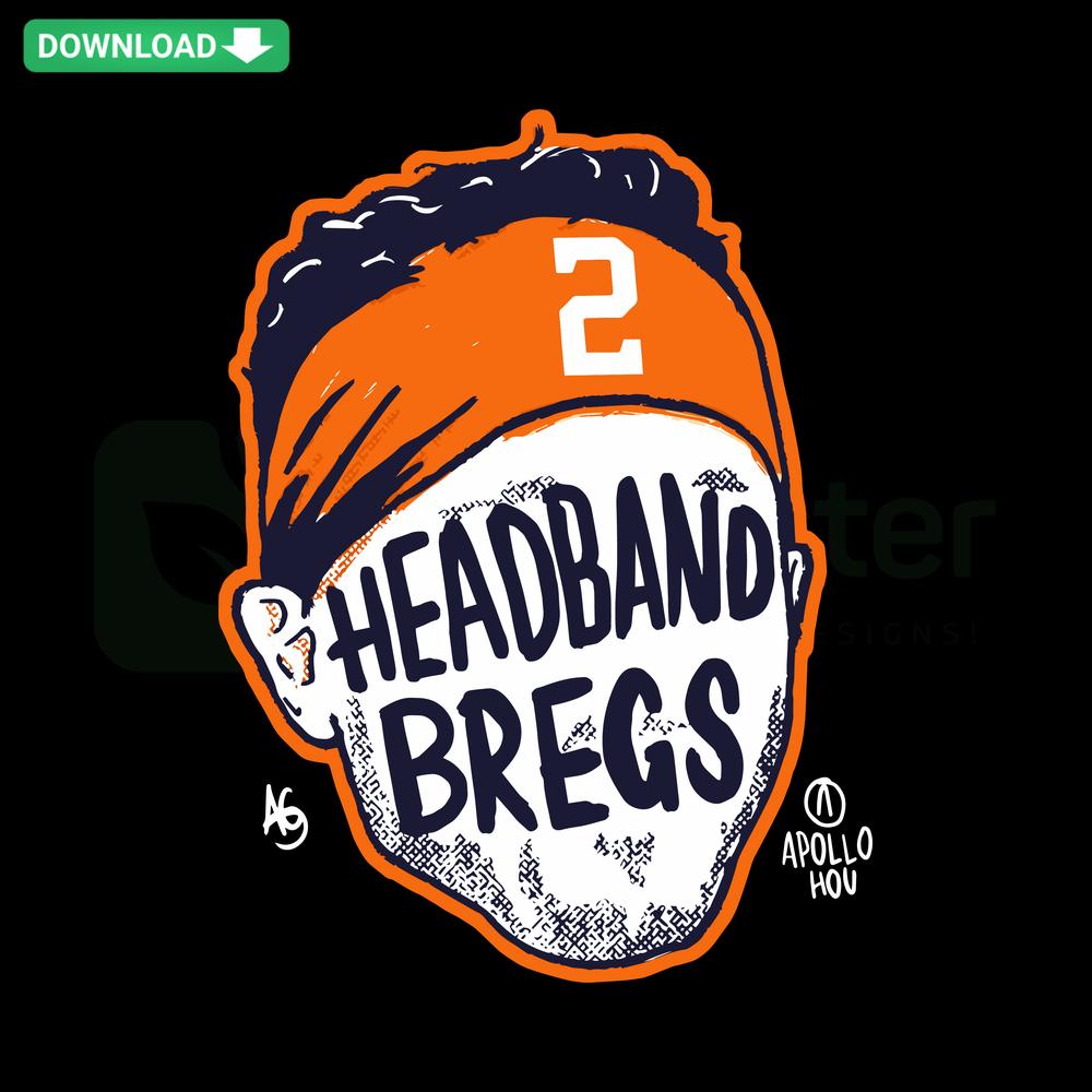 Houston Astros Headband Bregs SVG: Premium Baseball Graphics, Chevron Pattern, Perfect for Astros Fans, SVG Download
