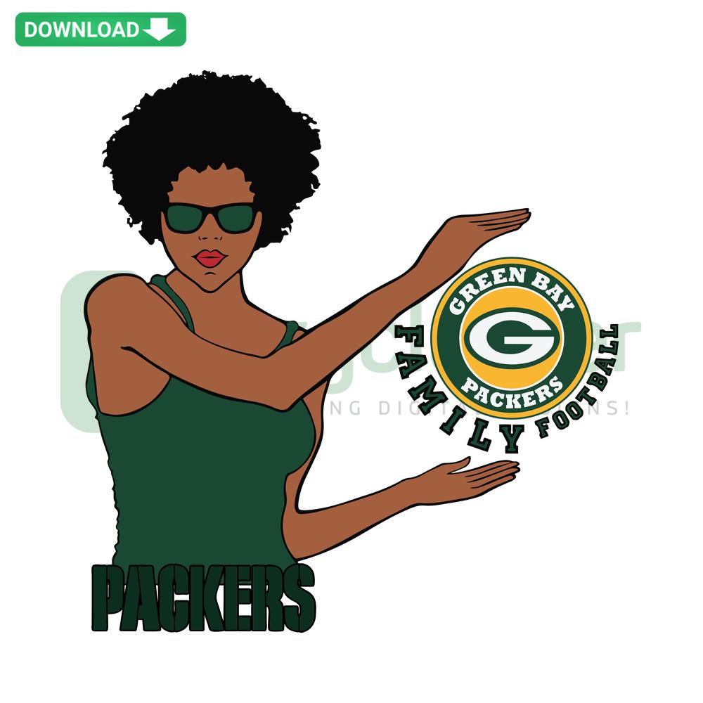 Green Bay Packers SVG, Family Football Design, Unique Green Bay Packers SVG, Team Spirit Graphics, Digital SVG Download