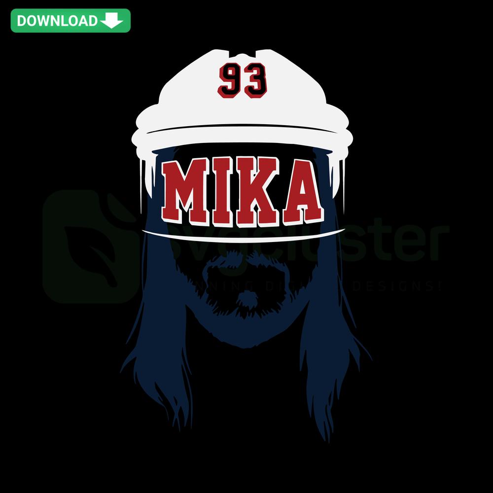 Mika Zibanejad Blank Face SVG, New York Rangers Clip Art, Hockey Star Illustration, SVG Design, Sports Graphics