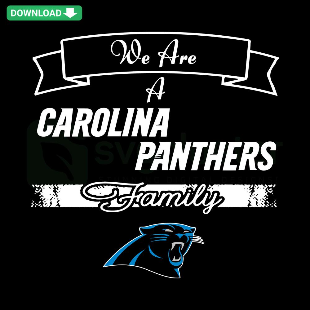 Panthers Family SVG Design, Digital Download, Family Pride Graphic, Sports Theme SVG, High-Quality Design Resource