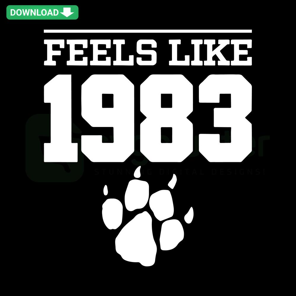 1983 NC State Wolfpack NCAA SVG design, vintage-style text with retro basketball graphic, instant digital download.