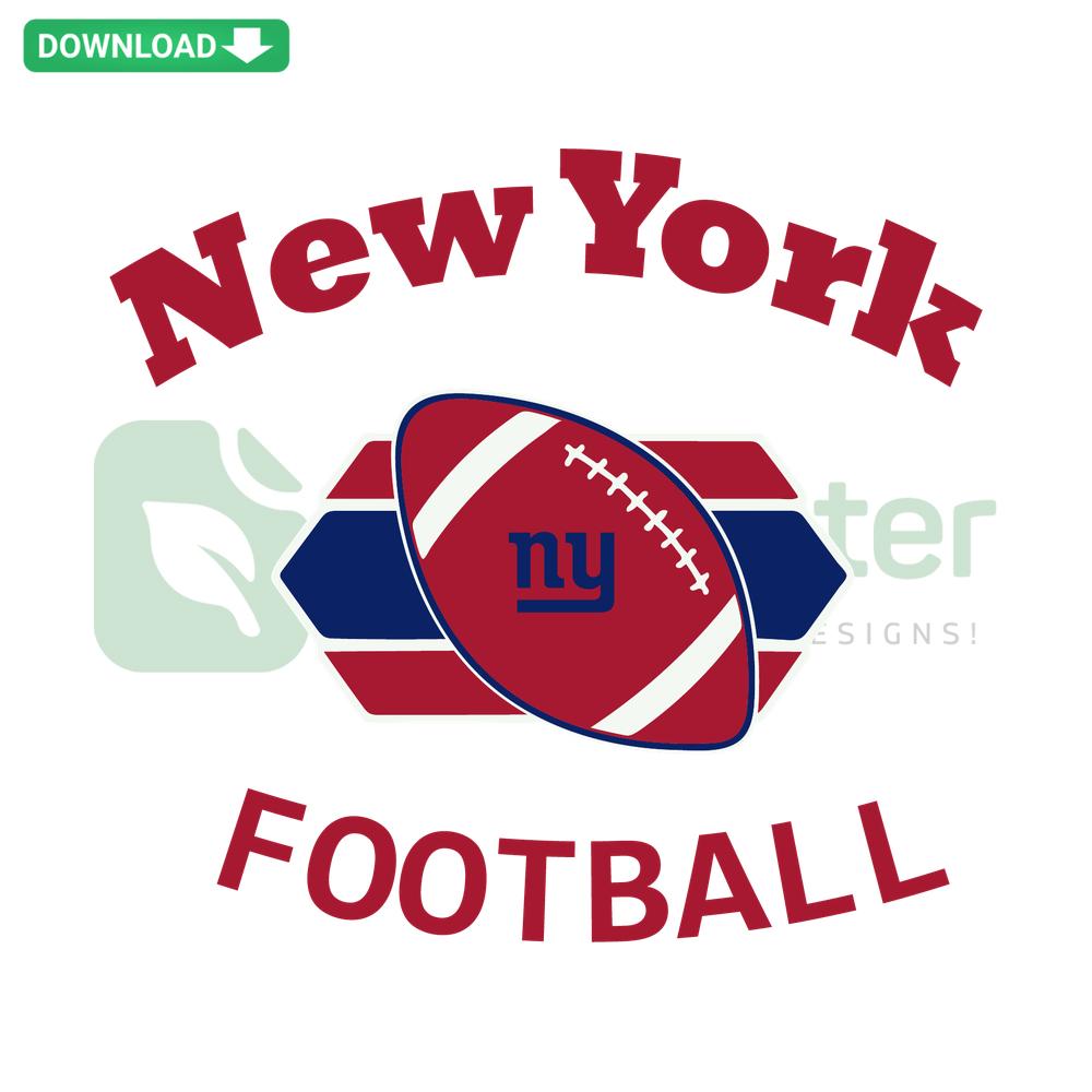 New York Giants Football SVG, High-Resolution Download, NFL Team Logo Design, Digital Files for Crafts and Printing