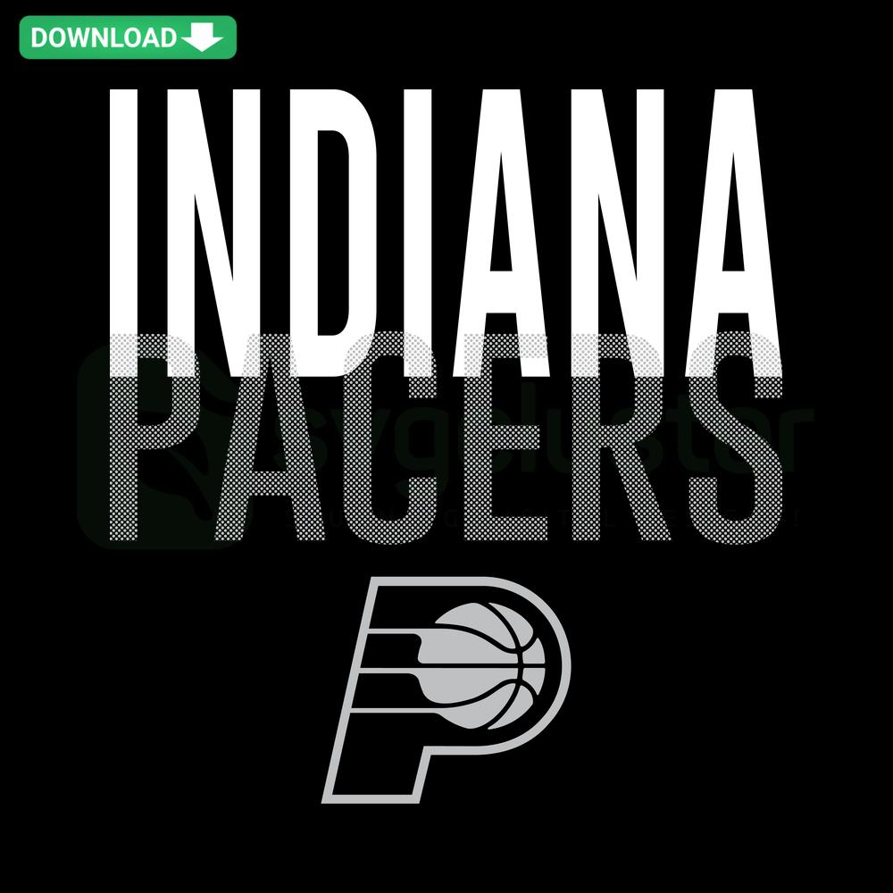 Indiana Pacers NBA Player SVG, dynamic vector graphic of player in action, download now for basketball designs, licensed use