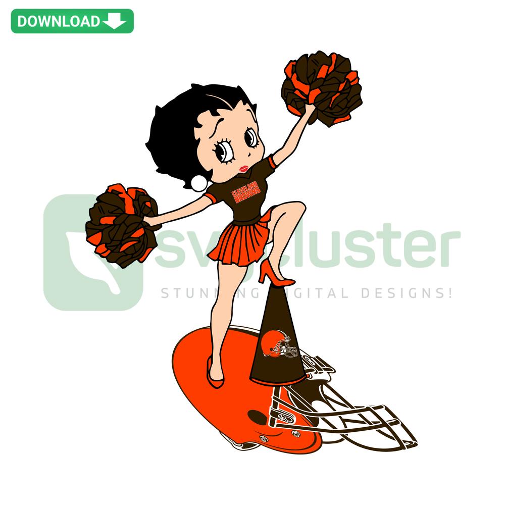 Cleveland Browns Fangirl SVG, Football Graphic Design, Cricut Download, NFL Logo, Orange and Brown Enthusiast Design