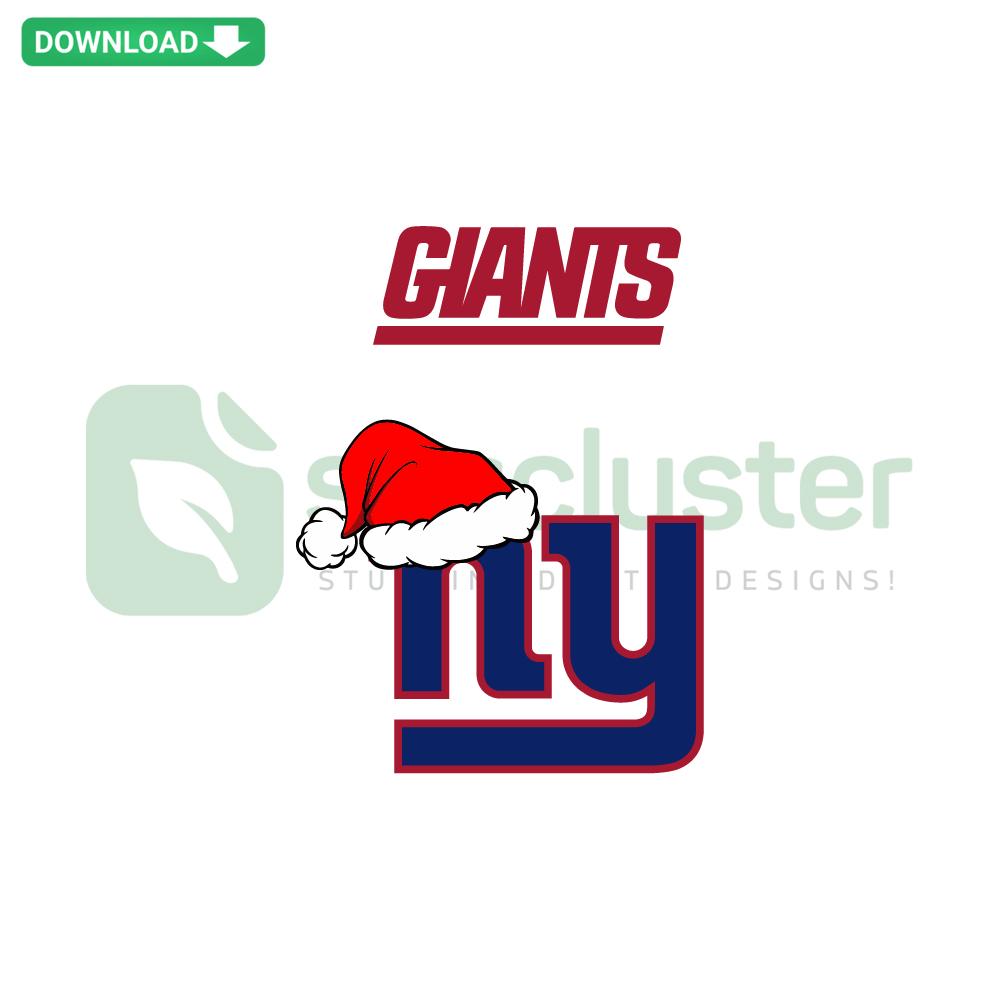 New York Giants NFL Logo SVG Digital Download, vibrant blue and red colors, perfect for crafting, sports-themed projects.