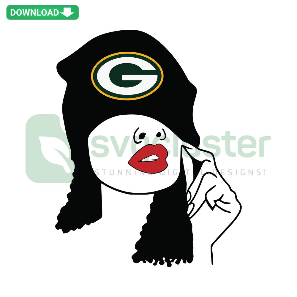Green Bay Packers Fangirl SVG Collection; Football-themed digital designs for crafting, fan apparel, and DIY projects.