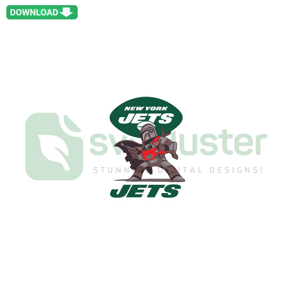 Mandalorian Baby Yoda Jets SVG, Instant Download, Cute Star Wars Design, Digital File for Crafts & Print, Grogu Flying Theme