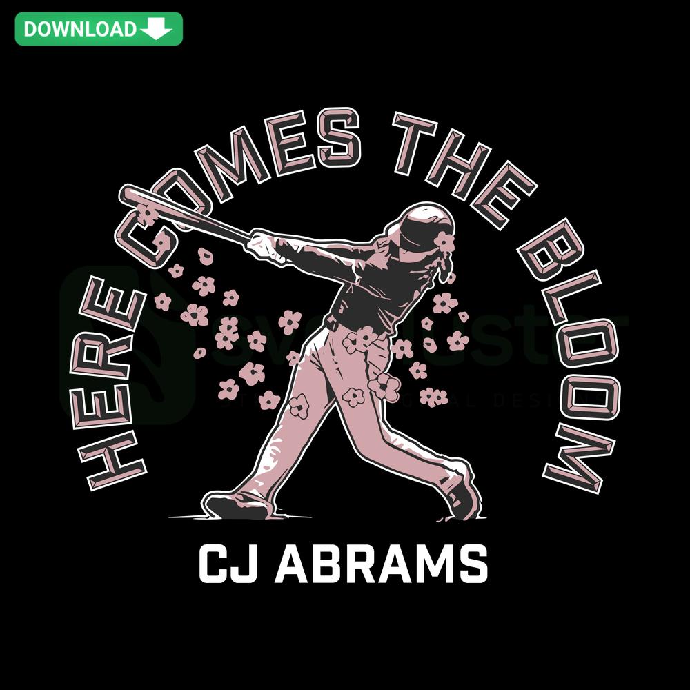 CJ Abrams Washington Nationals SVG, MLB Baseball Digital Download, Perfect for Commercial Use, Cut Files, Sports Design.