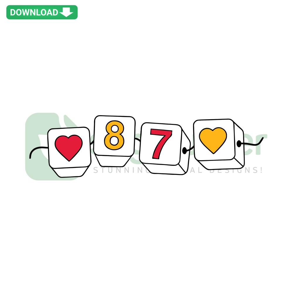 87 Friendship Bracelet SVG featuring Taylor Swift & Travis Kelce designs, ideal for crafting and personalization.