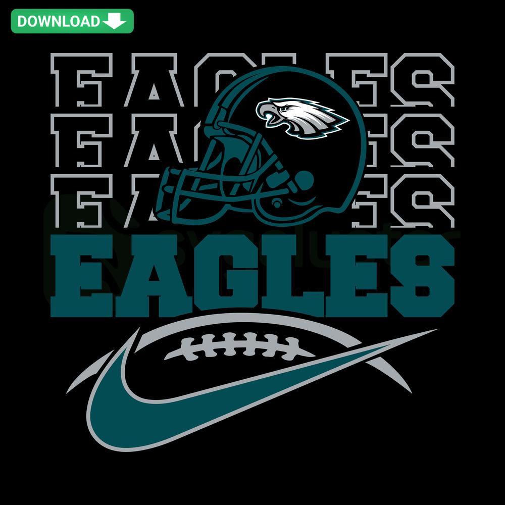 Vintage Philadelphia Eagles Helmet SVG, printable digital file; retro NFL team logo design, ideal for crafting projects.