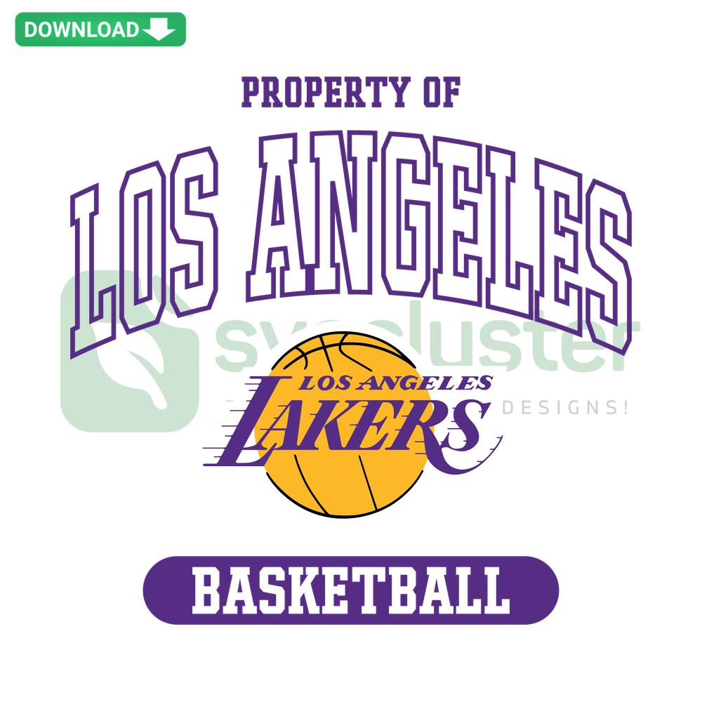 Los Angeles Basketball NBA SVG Design for Cricut, Digital Download Template, Sports Logo, Instant Crafts, DIY Projects.