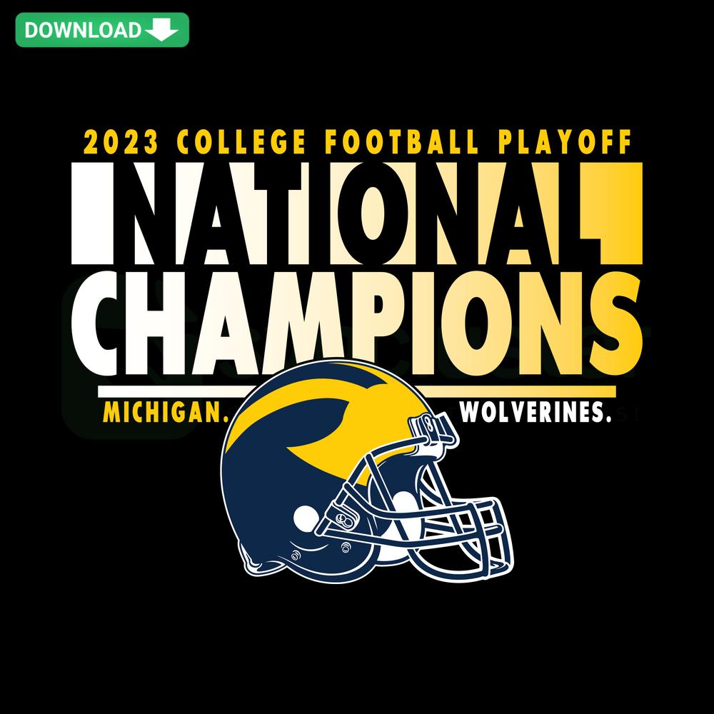 National Champions Helmet SVG 2023 - College Football Playoff SVG Collection with team logos, trophy, customizable vector file.
