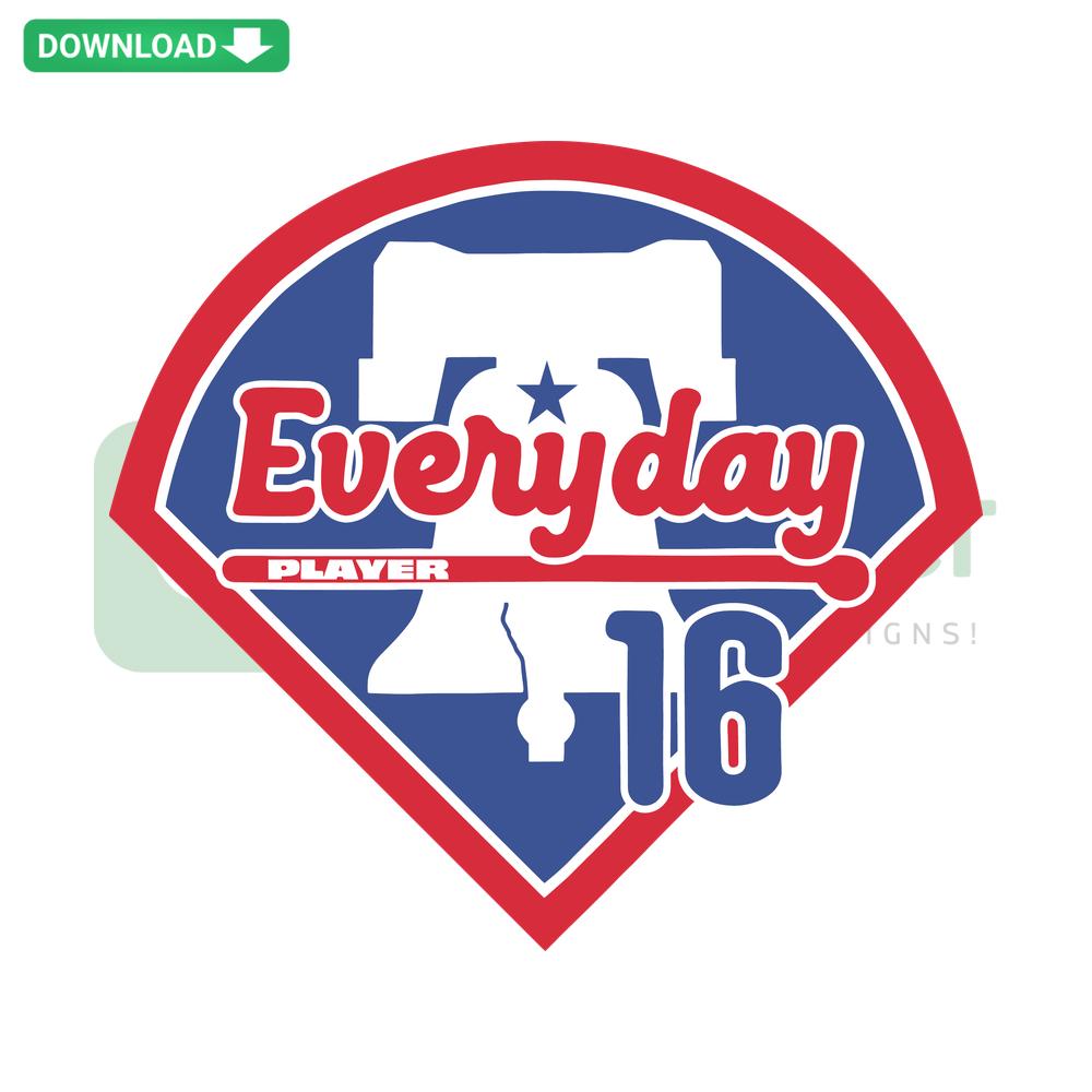 Brandon Marsh Phillies Baseball SVG Design, Perfect for Scrapbooking and DIY Projects, Everyday Player SVG.