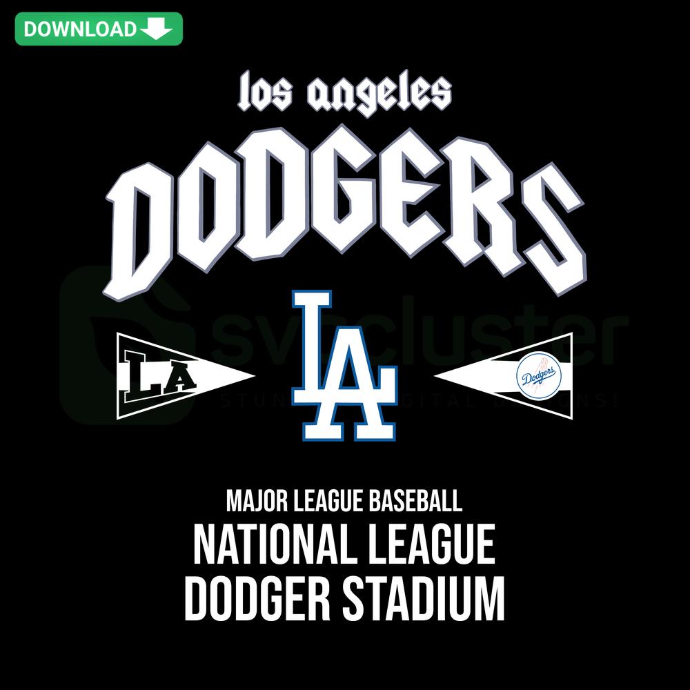 Los Angeles Dodgers MLB SVG Design featuring team logo, ideal for DIY projects, Cricut, Silhouette, digital crafting resources.