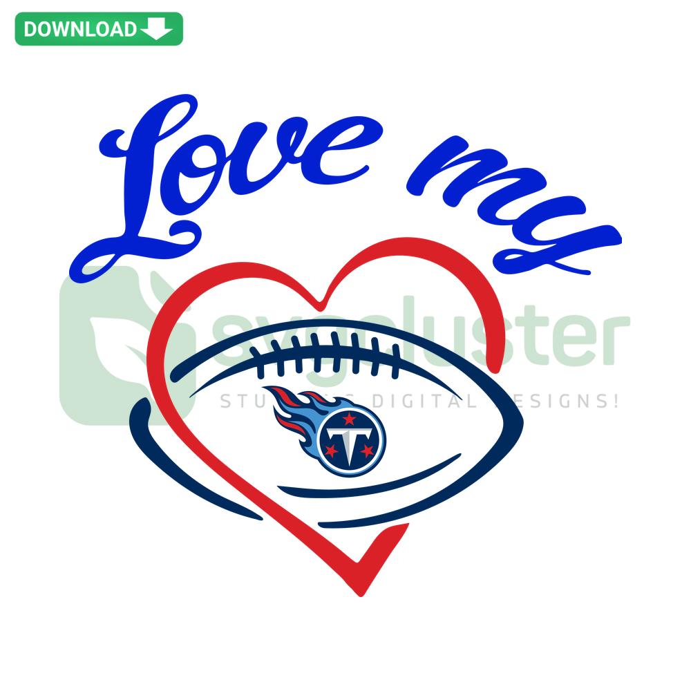 Tennessee Titans SVG for Scrapbooking featuring vibrant team logo and football elements, ideal for digital craft projects.