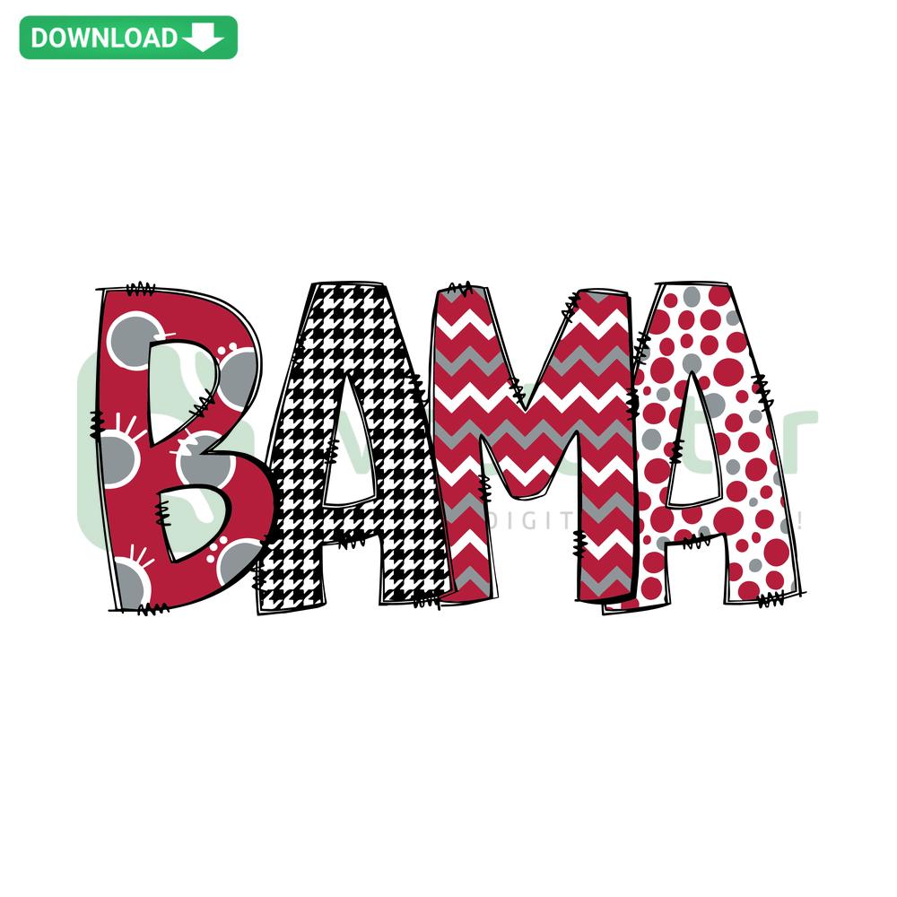Alabama Crimson Tide Football Logo in SVG format, High-Quality NCAA Digital Download, Perfect for Craft and Design Projects.