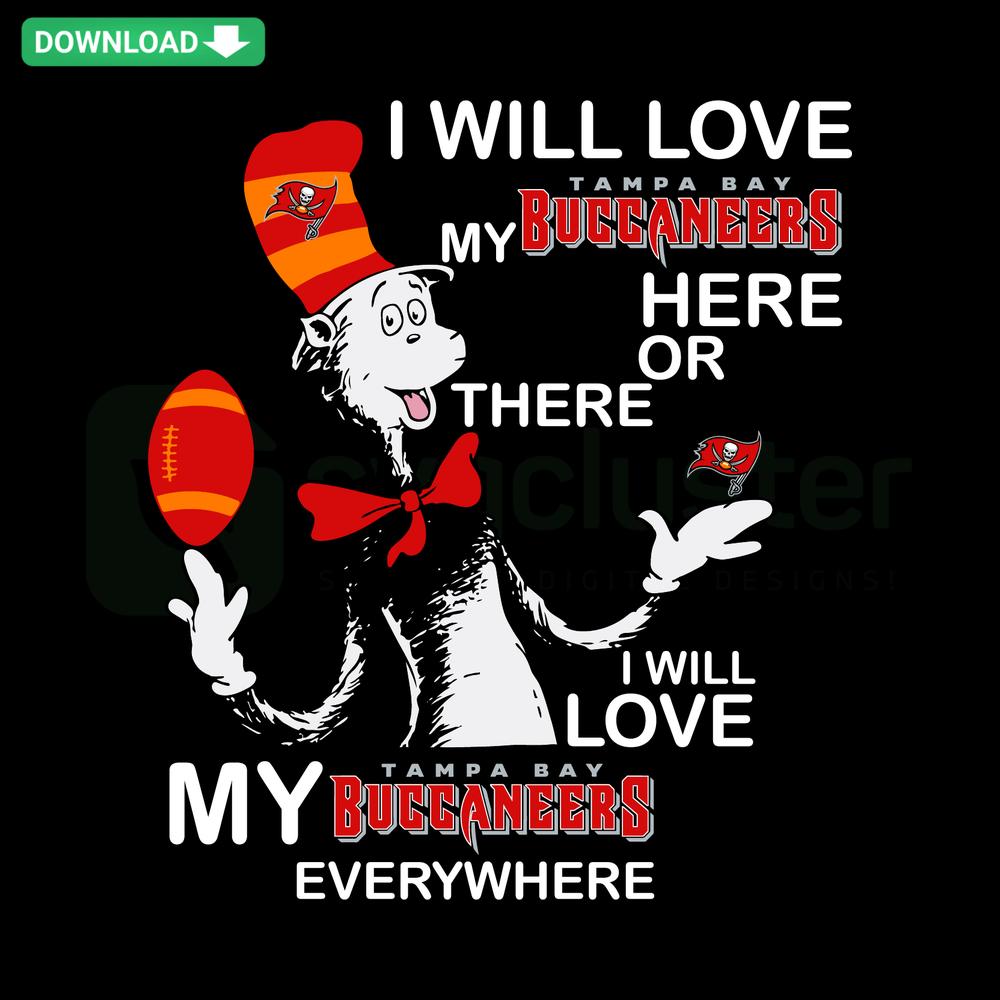 Dr Seuss Tampa Bay Buccaneers SVG, vibrant Seuss-style patterns, ideal for craft projects, unique digital download.