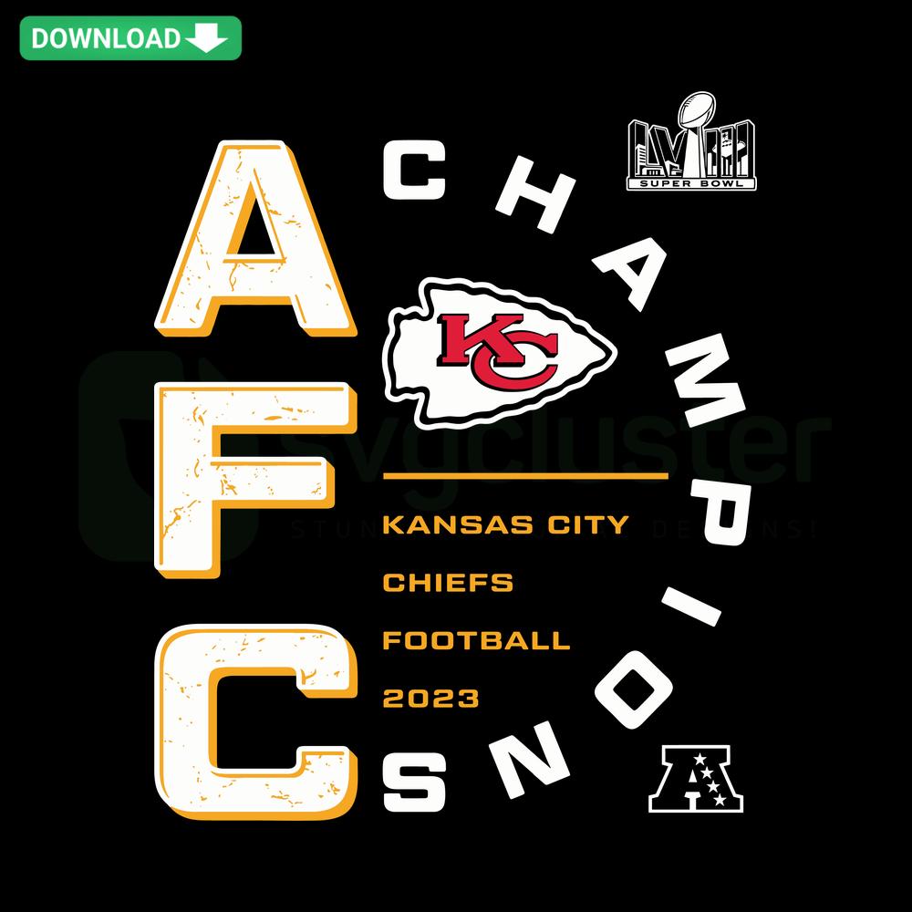 Custom-crafted Kansas City Chiefs Champions apparel using Cricut