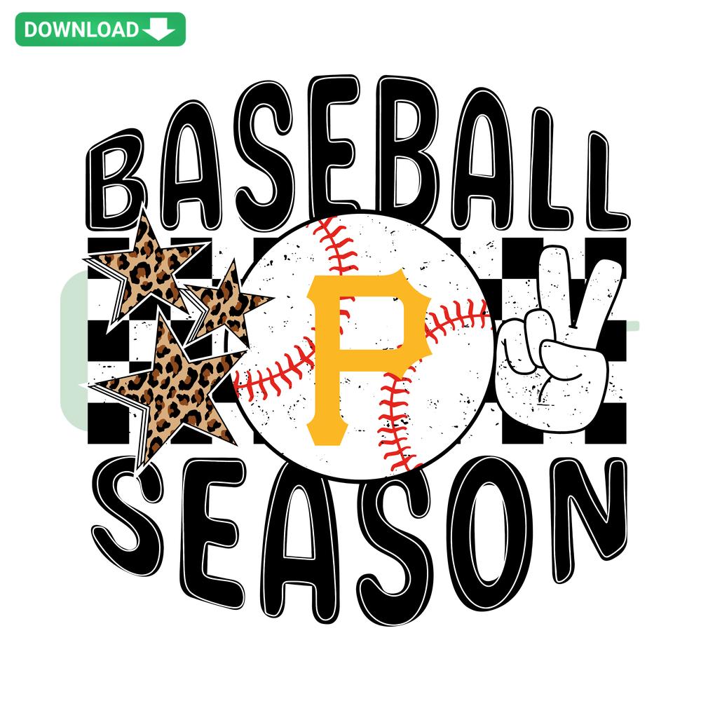 Pittsburgh Pirates SVG Craft Patterns, Baseball Season Digital Download, Retro Designs, DIY Projects, Perfect for Sports Fans.
