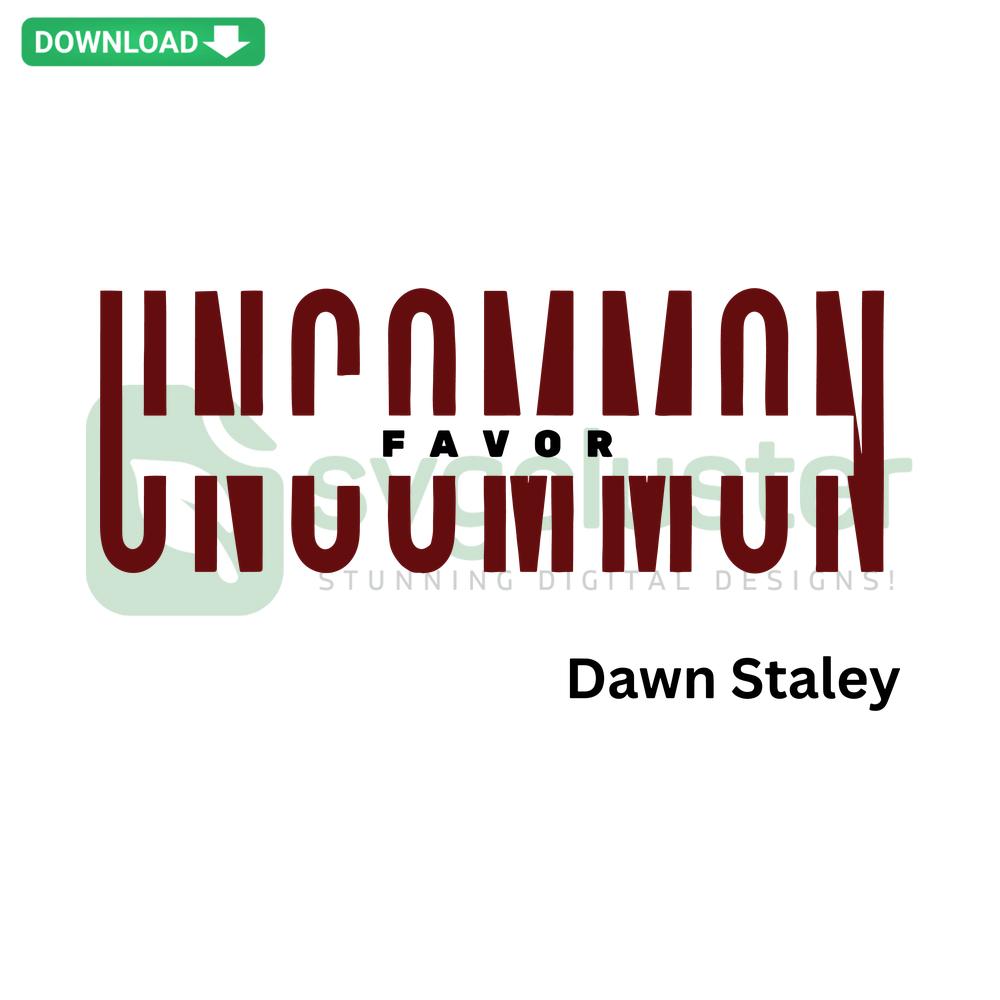 Stylized Uncommon Favor Dawn Staley Gamecocks Basketball SVG, perfect for T-Shirts, featuring iconic sports theme design.
