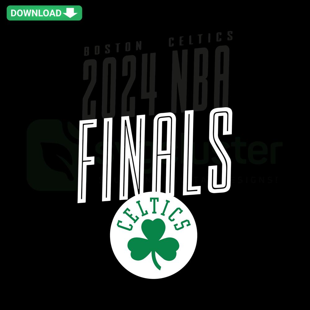 Boston Celtics 2024 Eastern Conference Champions SVG, Basketball Logo SVG for Cricut, NBA SVG Template