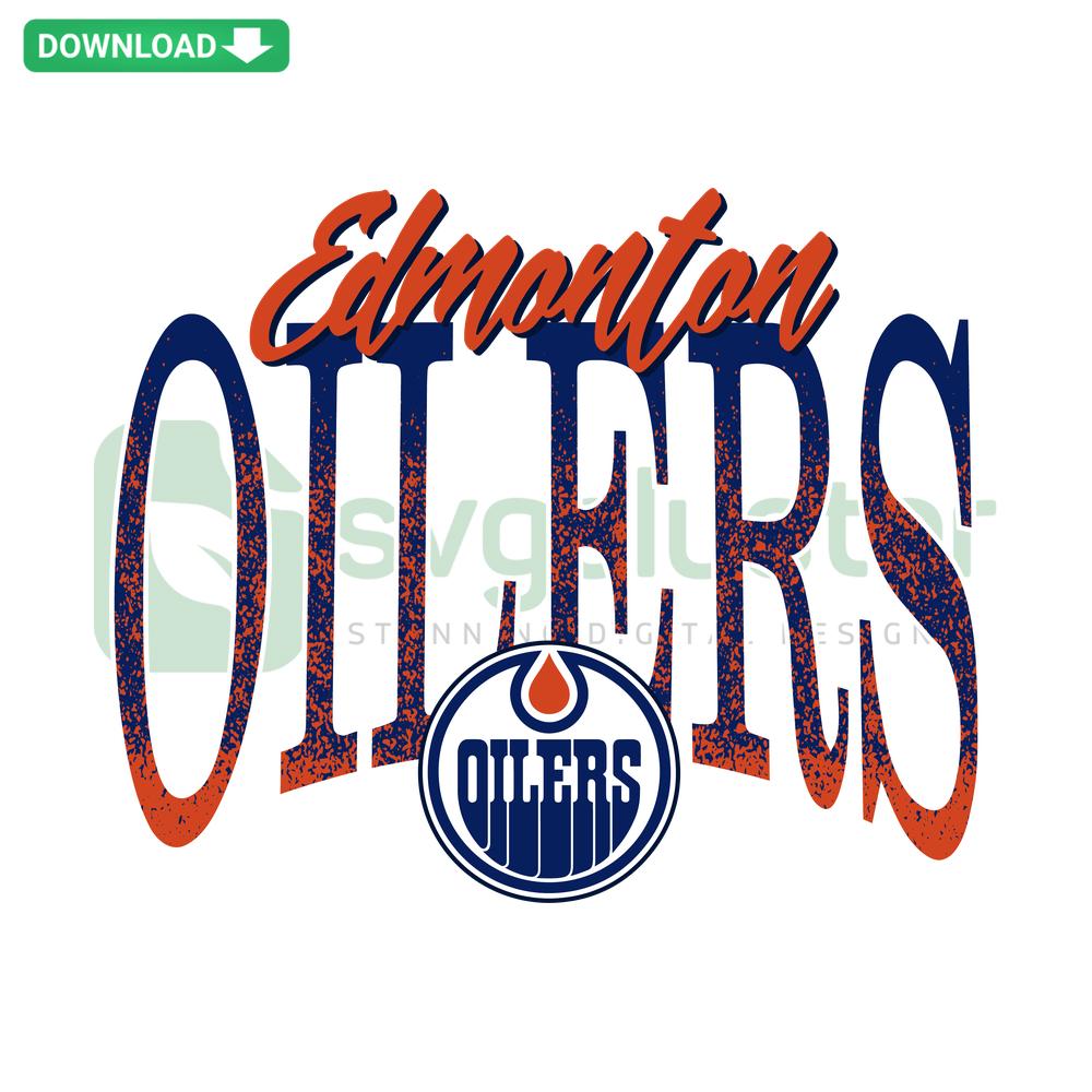 Edmonton Oilers NHL Hockey Player Power SVG, Customizable SVG File, High-Quality Sports Design, Perfect for Crafting Projects.