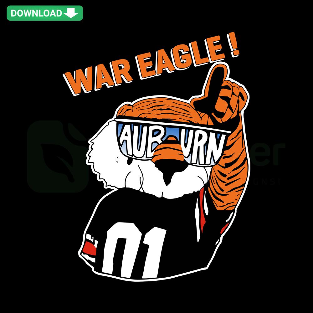 War Eagle Auburn Tigers 2024 Basketball Champions SVG design featuring vector graphics, perfect for fans and sports merchandise.