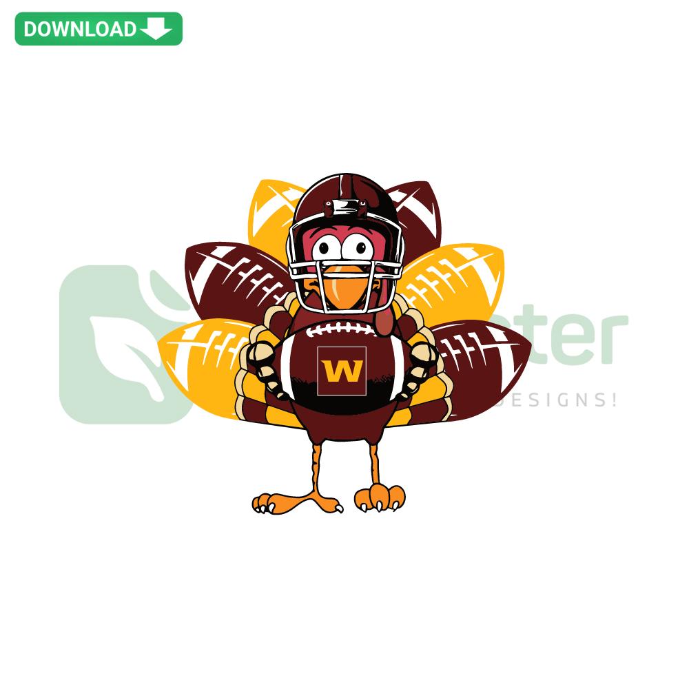 Washington Turkey SVG Design for Scrapbooking, Thanksgiving Clipart, Thanksgiving Turkey SVG, Digital Download, DIY Crafting