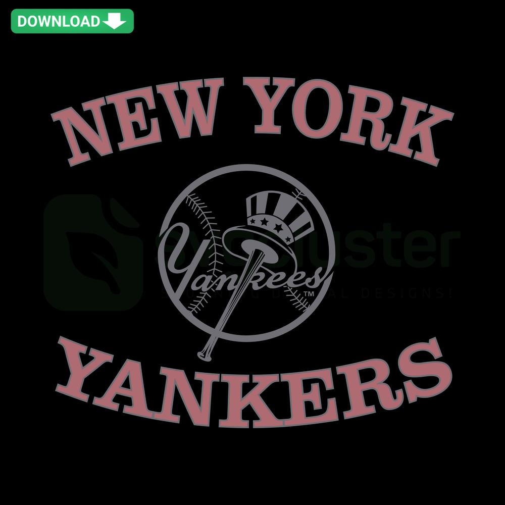 New York Yankees SVG | Baseball Team Logo | Instant Download Craft Design | Perfect for DIY Projects and Prints