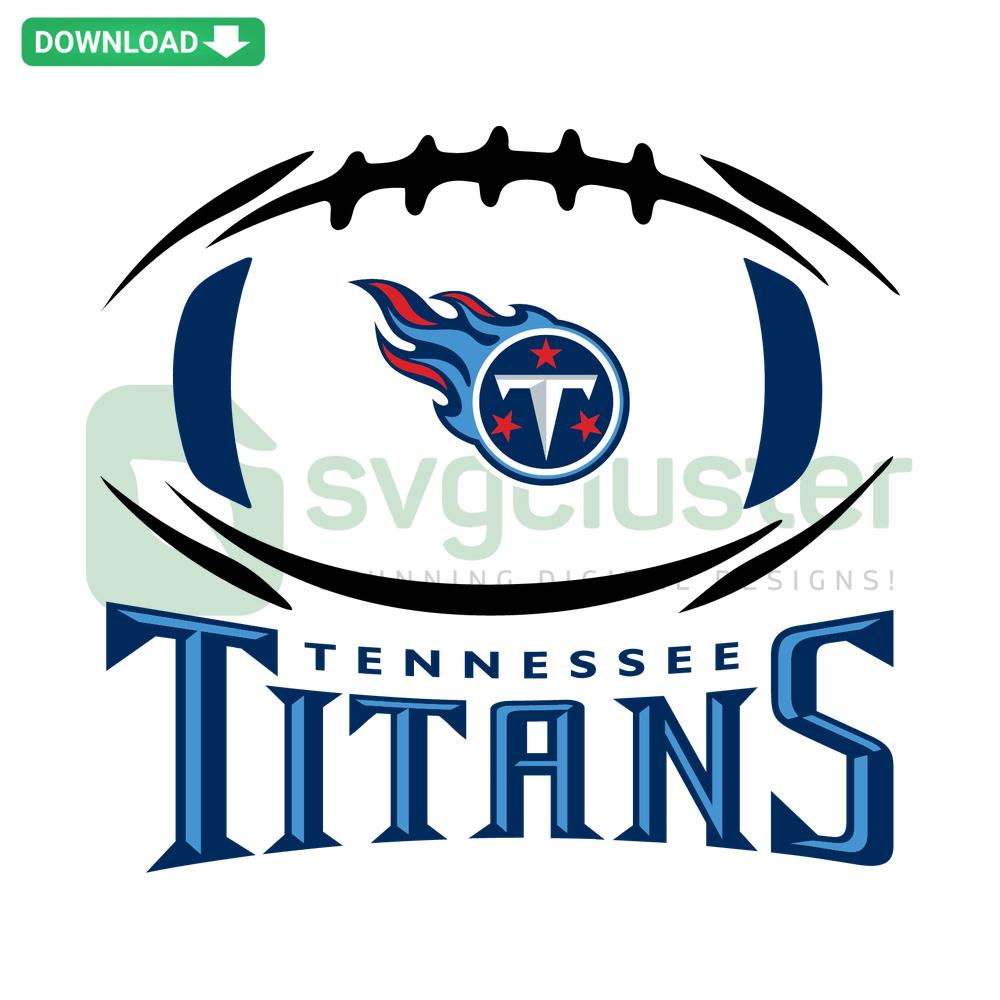Tennessee Titans NFL Football SVG, perfect for scrapbooking. Bold team logo design, digital download, SVG format.
