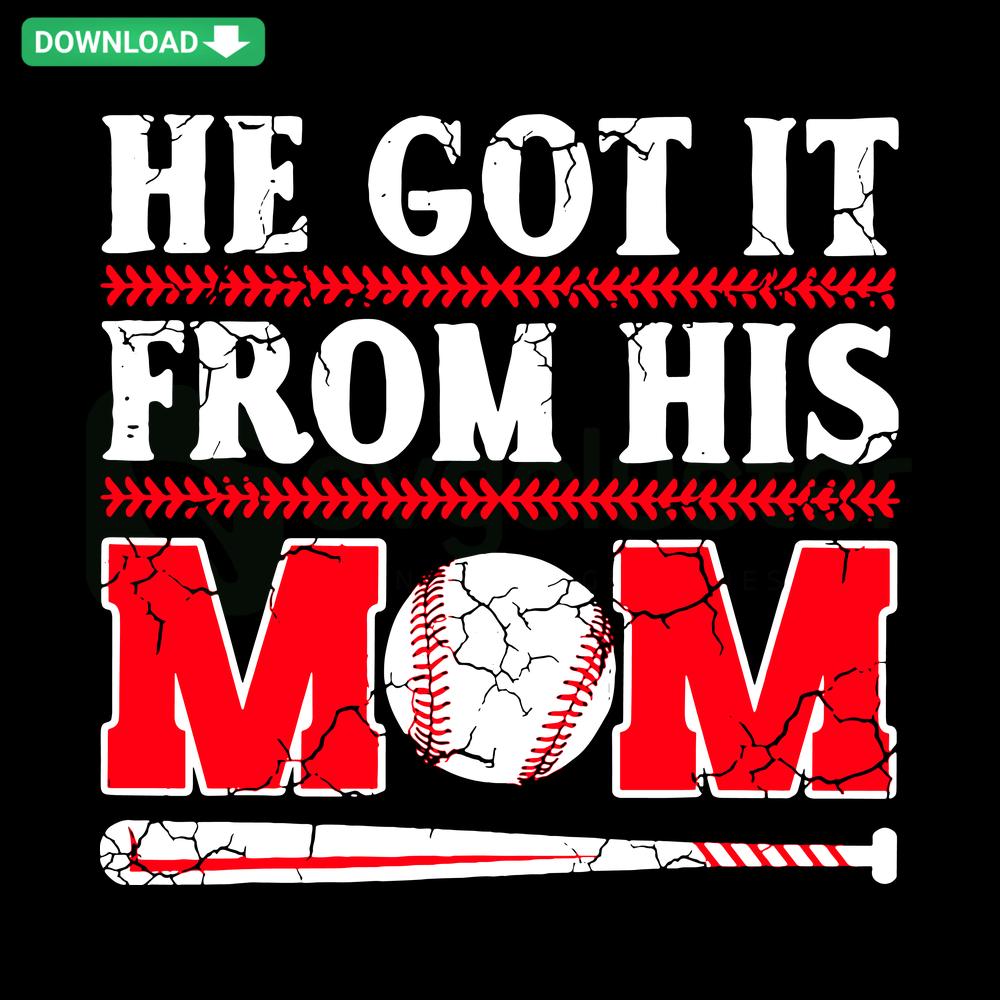 Baseball Mom Shirt Craft Using SVG Design