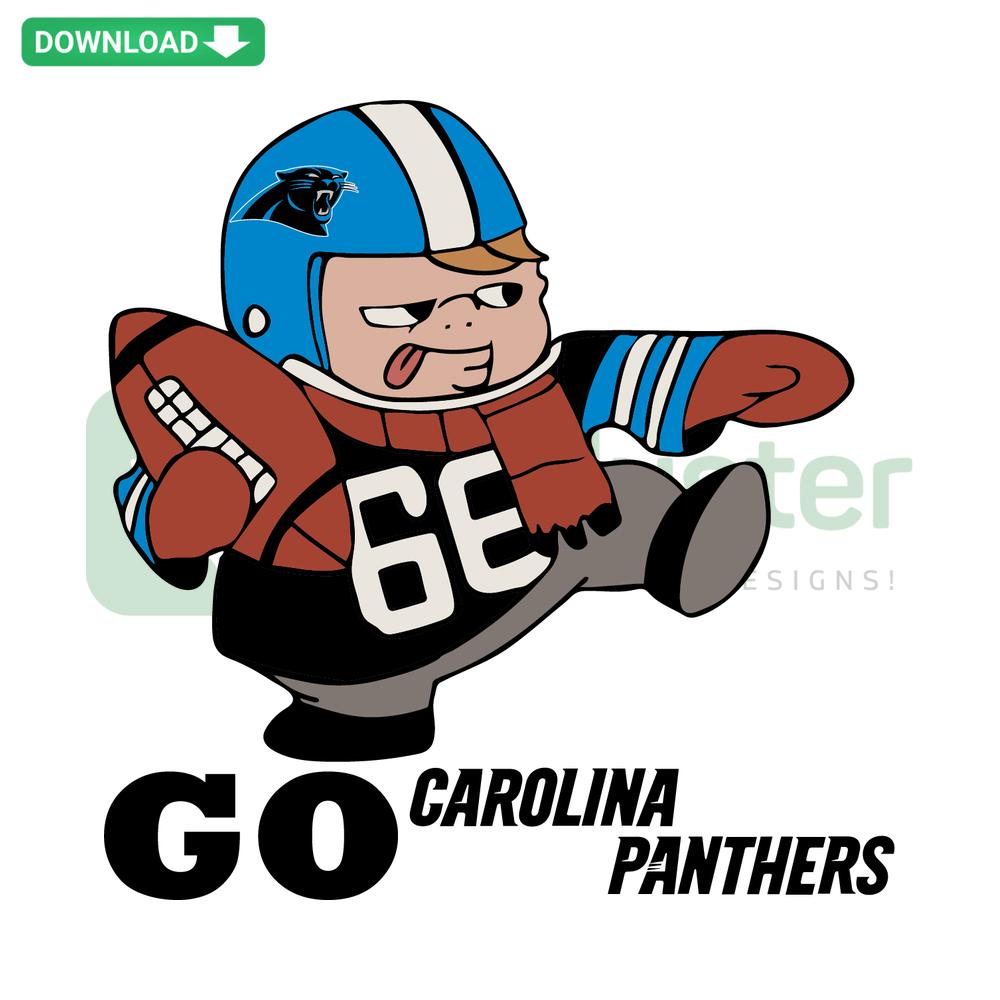 Bold Carolina Panthers Logo SVG, Editable Digital File, NFL Team Design, Instant Download, Sports Vector Graphics